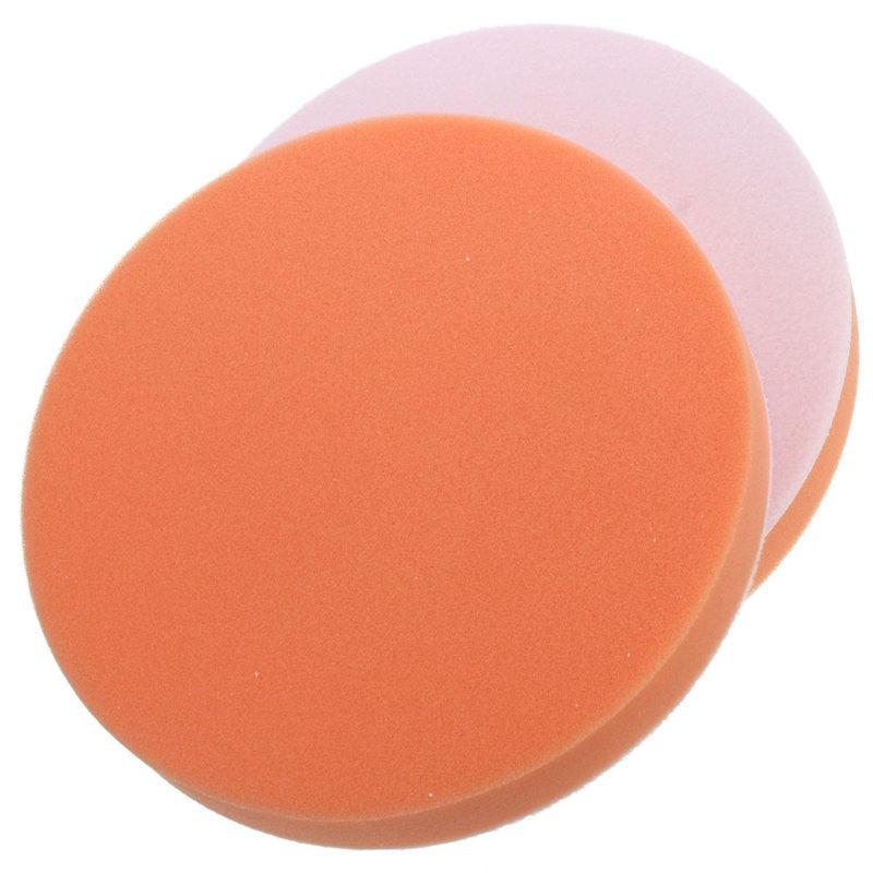 Buy Orange Sponge Polishing Buffing Waxing Pad Kit Tool For Car