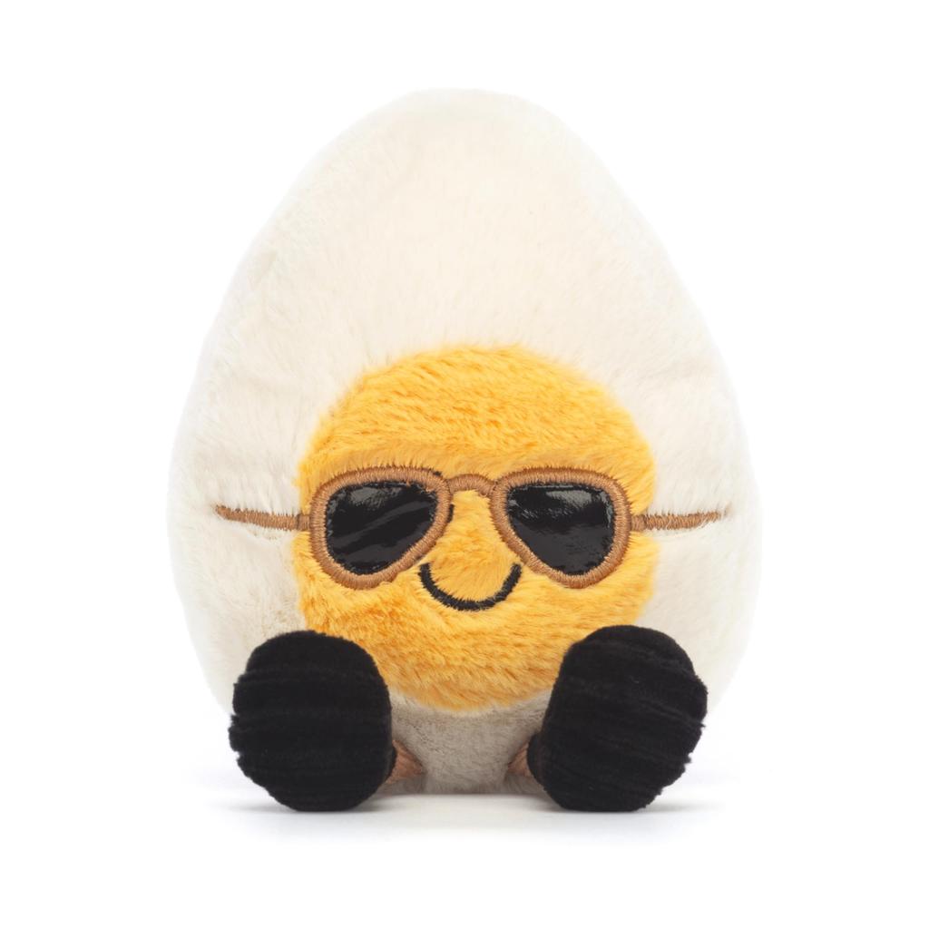 Jellycat Amuseables Boiled Egg Chic Plush Small Inch Food Plush Fun Gift Idea Toy, 5.5