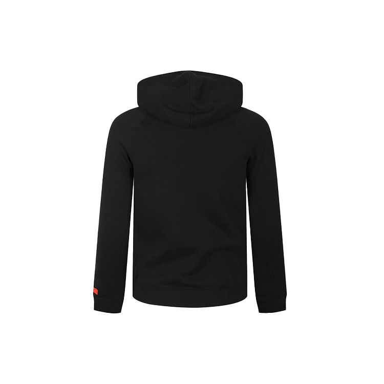 Nike Breathable Sports Casual Hooded Long Sleeve Zip-Up Sweatshirt Jacket Kids Outerwear Black BV4391-010