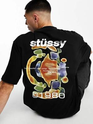 Stussy übergroßes T-Shirt