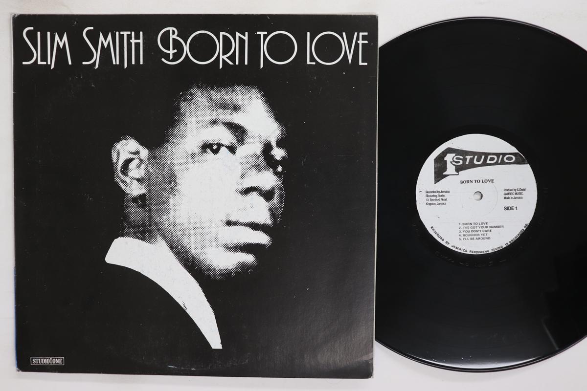 

LP Record SLIM SMITH Born To Love NONE Studio One US Reggae Ska Dub Used
