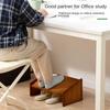 Reposapiés sencillo y moderno para escritorio de oficina, reposapiés para baño, inodoro, reposapiés de madera, taburete para el hogar, plataforma elevada debajo de la mesa