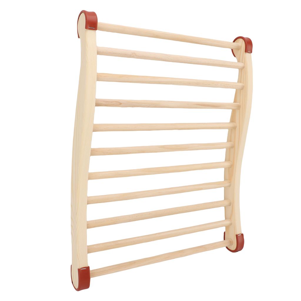 Schienale Sauna Accessori Sauna Legno Antiscivolo Design Confortevole a Forma di S Schienale Sedia Sauna
