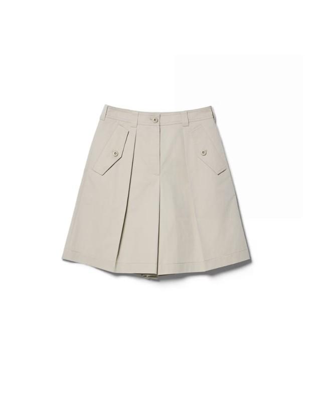 Hejiseu [His] Beige Fatigue Shorts