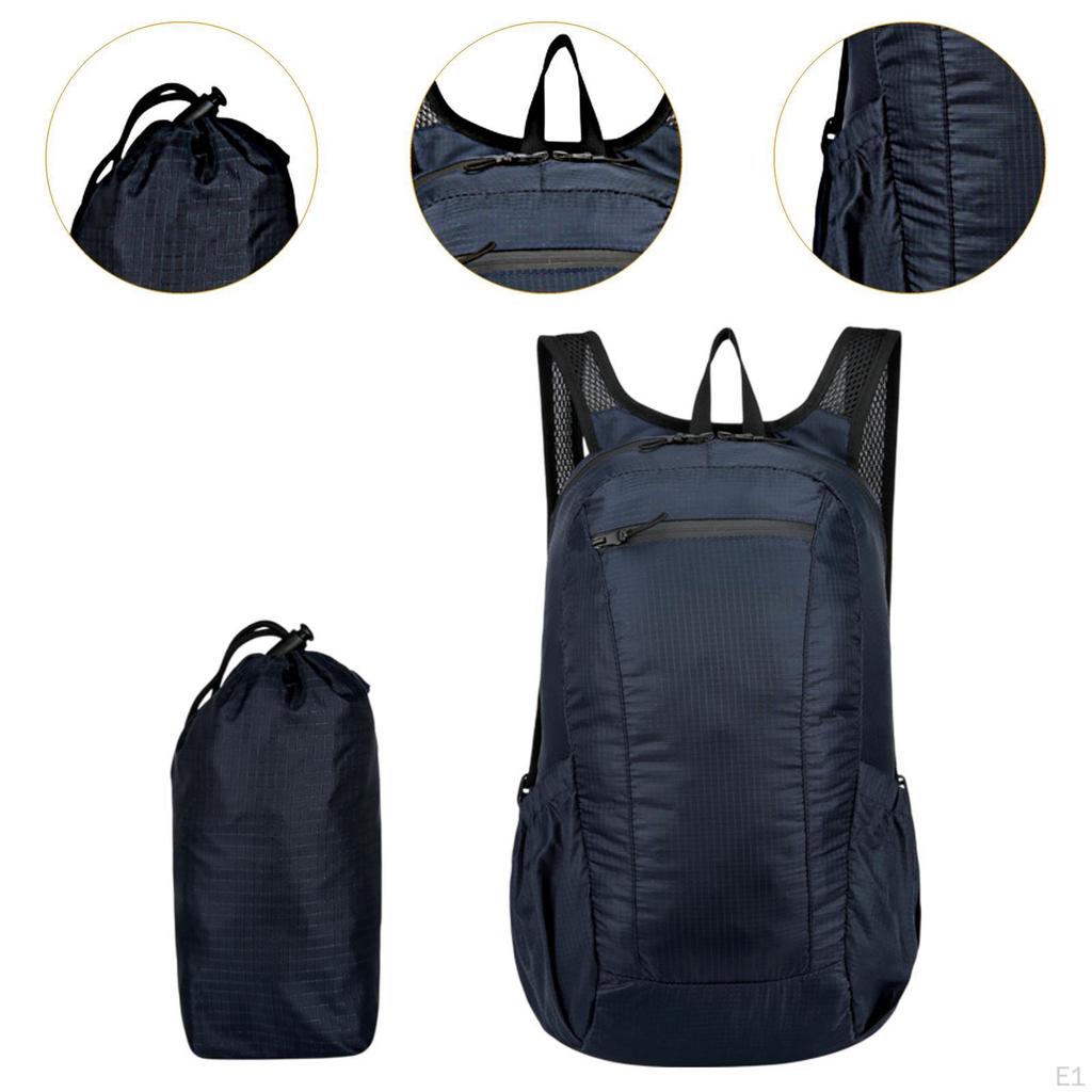Faltbarer Rucksack Leichter Packbarer Reiserucksack für Klettern
