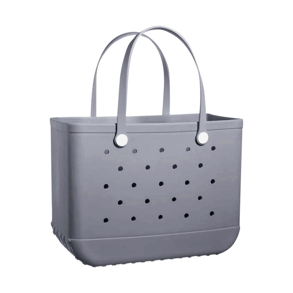 Beach Bag Storage Bag Handbag Color Hole Large Storage Bag, Outdoor Bag Portable Travel Bags
