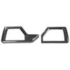 ABS Carbon Fiber FOR BMW X5 G05 2025-2026 Car Dashboard Side Air Outlet Decorative Frame Sticker Car Interior Accessories