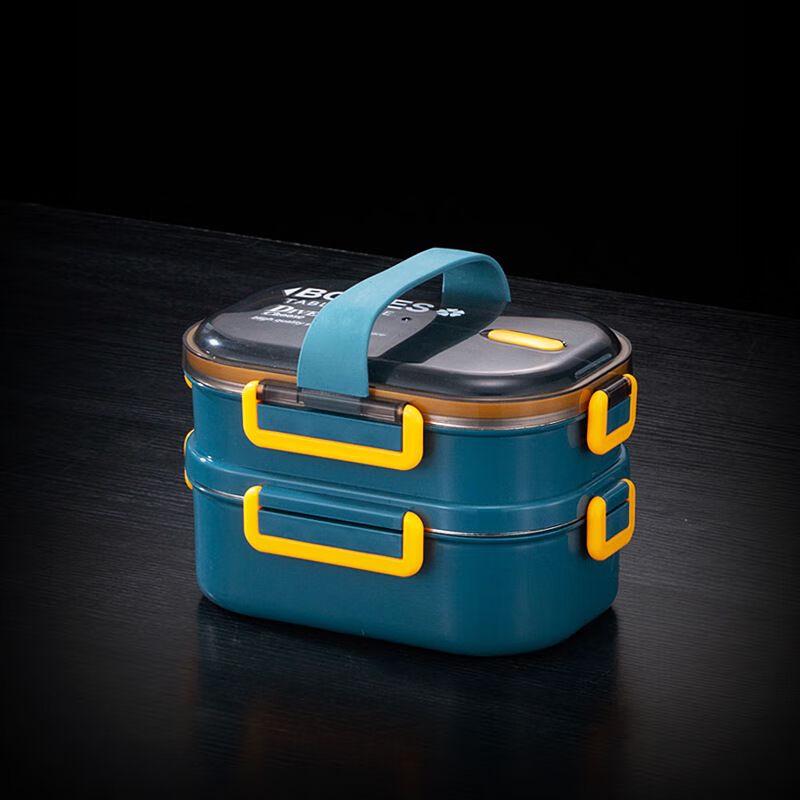 Qianxing 304 Stainless Steel Divided Portable Lunch Box