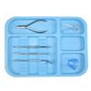 Dental Instruments Separate Tray Split Segregated Placed Trays Plastic Storage Tray Clinic Lab Equipment