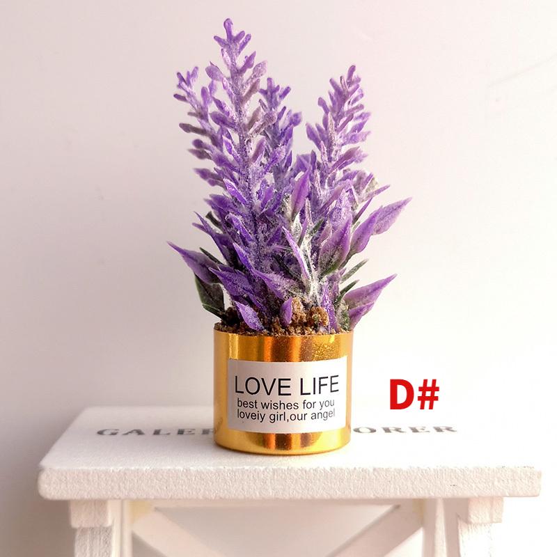 1:12 mini kvetov v kvetináčoch Domček pre bábiky Miniatúrne kvety Rozprávková záhradná ozdoba Domček pre bábiky Dekorácia Bonsai Hračka pre deti