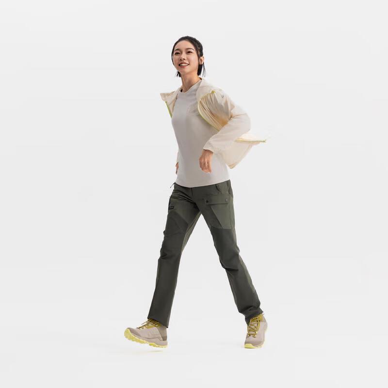Dámské rychleschnoucí outdoorové turistické kalhoty Decathlon MT500