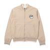 Malbon Golf Bucket Point Denny Full Zip Beige (Man)