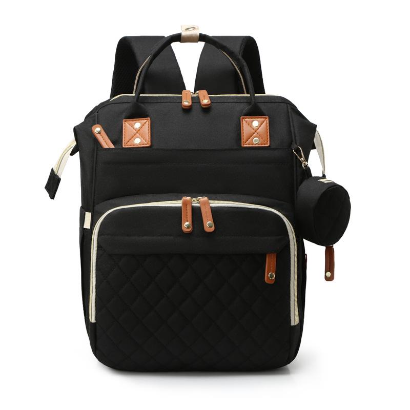 Multifunctionele Mummy Rugzak met Grote Capaciteit - Lichtgewicht, Draagbare Baby Tas met Meerdere Vakken voor Uitstapjes.
