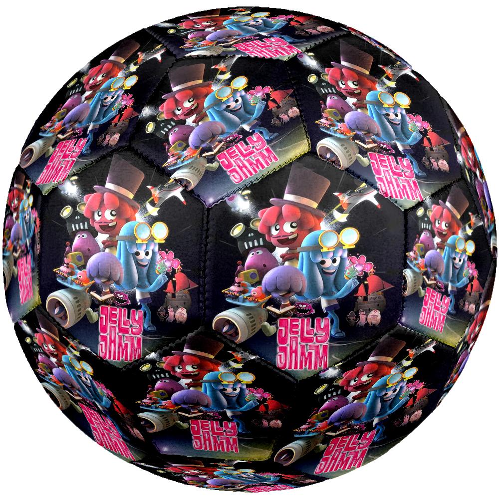 Jelly Jamm Theme Size 5 Soccer Ball, Suitable for Both Indoor and Outdoor Matches, a Gift Suitable for Everyone.