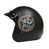 Retro Otwarty Kask Motocyklowy 3/4 Motorower Moto Motocross Vintage casco Cafe Racer Mężczyźni Kobiety Zatwierdzony przez DOT Kask Capacetes