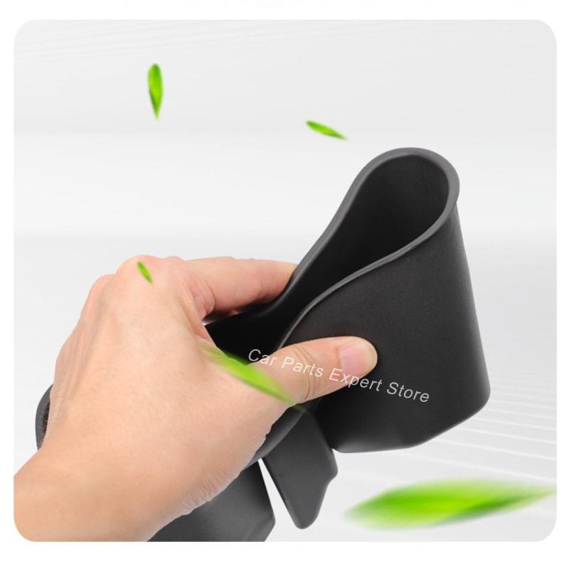 Silicone Car Cup Holder Anti-slip Protector Mat for NIO ES7 -2024 Center Console Cup Wear-resistant Mat Interior Accessories