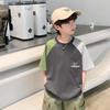 Zuoxi Boys' Summer Cotton-Feel Short-Sleeve T-Shirt
