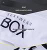 Men's Summer Cotton Sport Thong - Low-Waist, Hip-Lifting, Letter Design