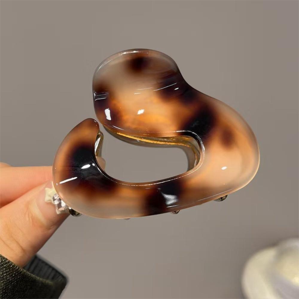 Elegant Geometric Hair Claw Acetic Acid Hair Clip New Shark Clip Hair Accessories
