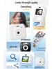 HD Dual Camera Instant Camcorder: Cute Campus & Party Photo Transfer Digital Camera