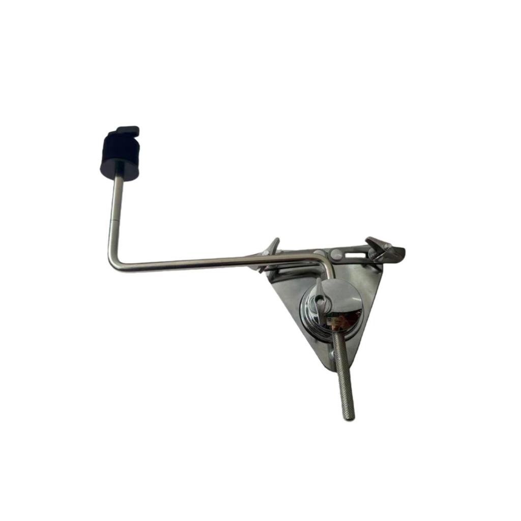 Rack de Bateria Universal com Pernas e Bases para Bumbo, Tons e Bateria, Braçadeira para Pratos e Haste Z para Fixação de Sino