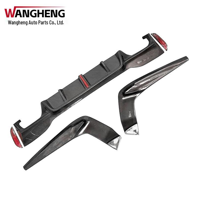 Carbon Fiber Rear Diffuser & Spoiler Tail Lip for BMW 5 Series G30/G38/F90