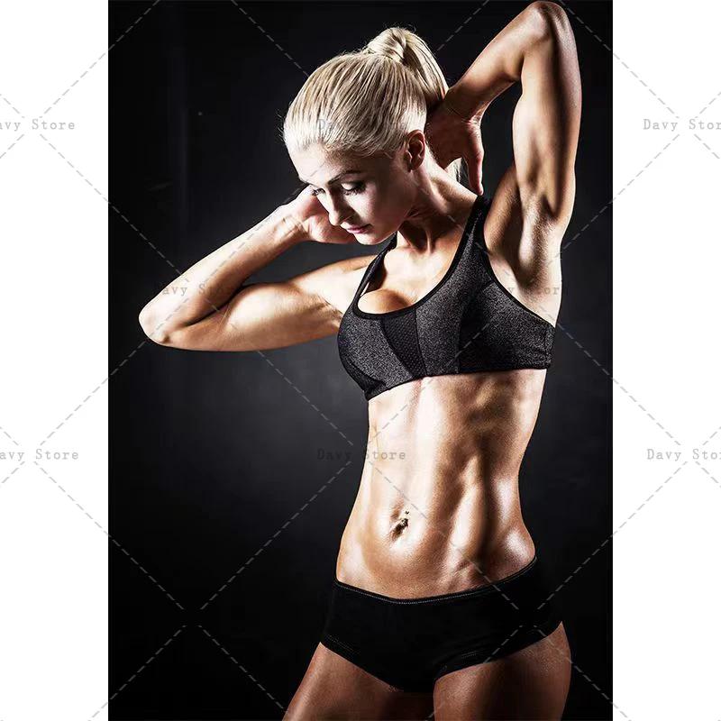 Sexy Fitness Beauty Lose Weight Inspirational Exercise Print Art Canvas Poster for Living Room Decoration Home Wall Picture