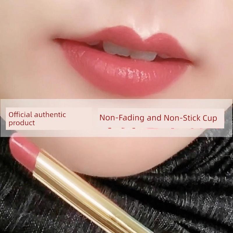 Non-Fading Lipstick, Non-Stick Cup, Matte Finish, Long-Lasting, Waterproof, Official Flagship Store for Students, Genuine Product
