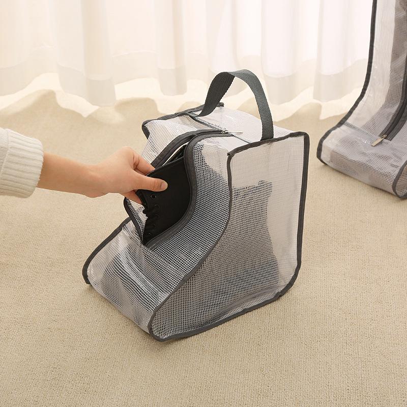 Shoe and Boot Storage: Large-Capacity, Waterproof, Dustproof, Visible Organizer Bag