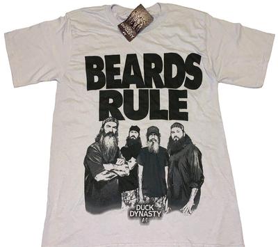 Selten! Vintage 2013 Duck Dynasty Beards Rule Phil Robertson T-Shirt Neu mit Etikett KLEIN Unisex T-Shirt