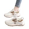 Leather sneakers women's 2025 spring and autumn versatile Forrest Gump shoes lightweight non-slip soft sole shock-absorbing running shoes women