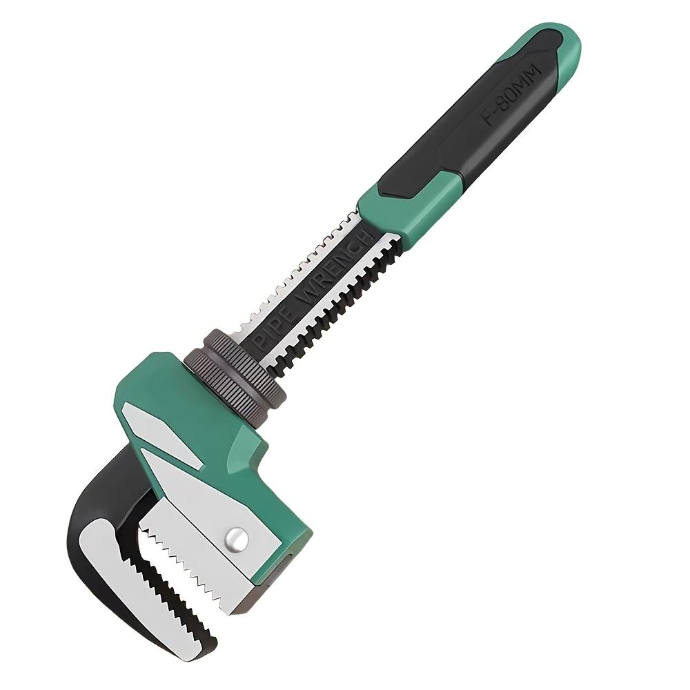 1PC F-type Quick Pipe Clamp Wrench Universal Household Large Diameter Plumbing Pipe Removal Wrench Manual Pipe Clamp Wrench