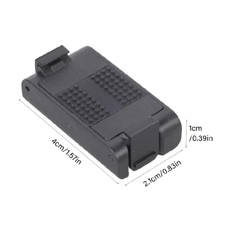 Vibration Resistant Camera Adapter Magnetic Quick Detach Metal Claw Lock 1/4 Inch Hole Mount for Action 5P/4/3/2
