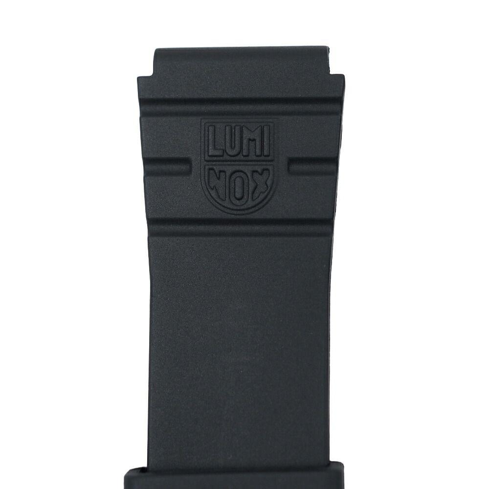 Used Luminox Watch Replacement Belt Strap Band Navy Seal NBR Rubber Black Men's LUMINOX FPX.3000.21Q.2.K Watch Strap Band Navy SEAL FPX-3000-21Q-2-K