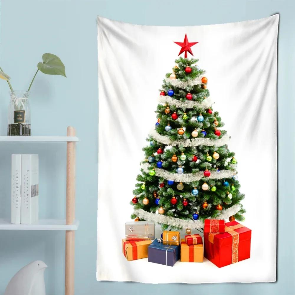 Christmas Tree Tapestry Bedroom Living Room Home Wall Decoration