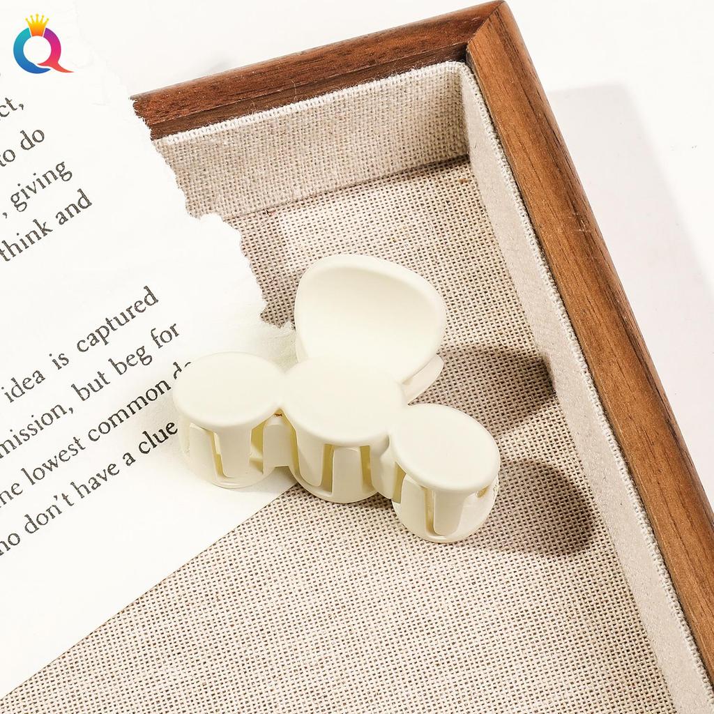 Ki Yue Korean Matte High Ponytail Small Claw Clip for Versatile Updo Hair Styling