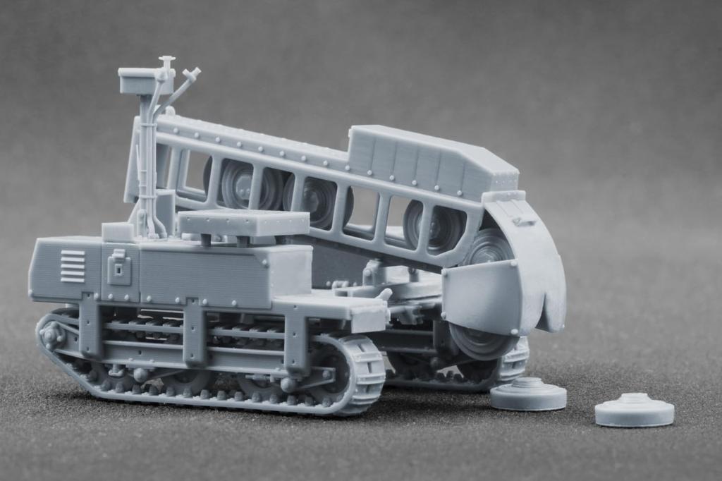 Scale Unmanned Vehicle Thermite Vehicle 3D Printer Kit SCXVG35008 Scale-X 1/35 Multi-Purpose Mine-Laying (Military Vehicle)