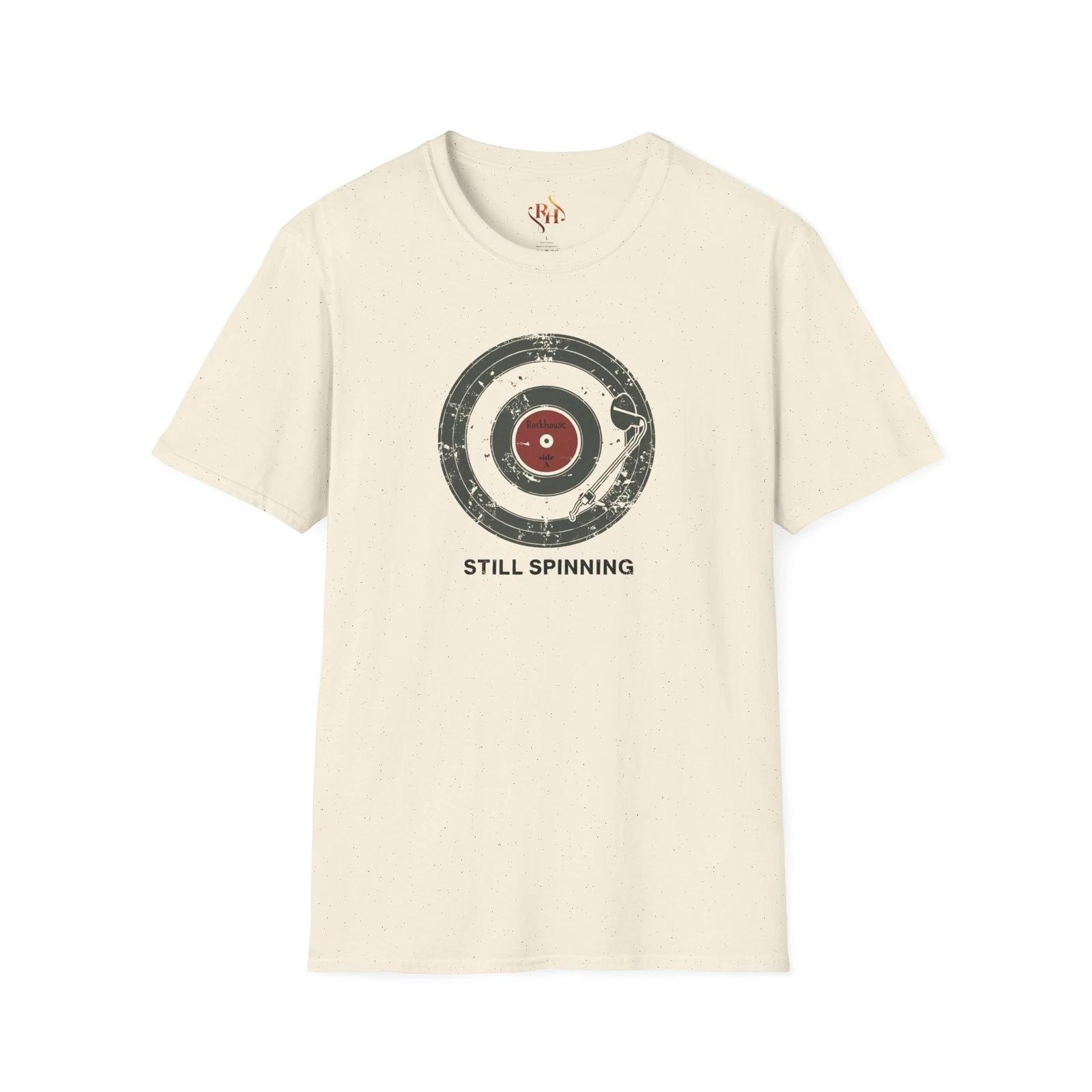 Vintage Music Vibe T-Shirt, Graphic Tee, Still Spinning Shirt, Gift for Music RH S