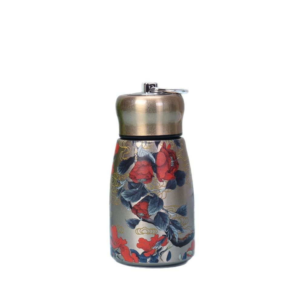 Stainless Steel Water Bottle 300ml Slim Insulated Thermal Water Bottle  Sports