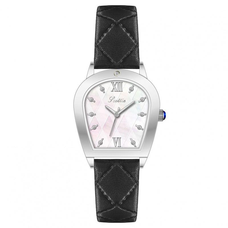 Fritillary Plate Women S Watch Waterproof Fashion Trend Simple Leisure Atmosphere Student Style Women S Watch Roman Watch