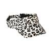 Empty Top Leopard Print Sun Hat Anti-UV Women Sunshade Hat Adjustable Sun Protection Hat  Ladies