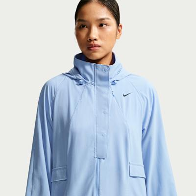 Nike Jackets Women s Blue Hooded Non Detachable Moderate Other S