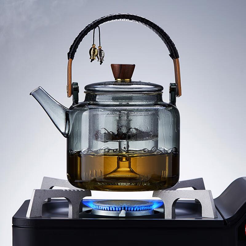 High Borosilicate Glass Teapot Kettle Set