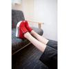 Mode 2024 Neue Plateau-Sneaker Damenschuhe Rot Freizeitschuhe Bequeme Absätze Schwarze Canvas-Schuhe Damen Unsichtbarer Keil-Sneaker