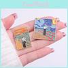 Colorful Cartoon Character Cat Waves Brooch Artistic Alloy Pin Decorative Accessory