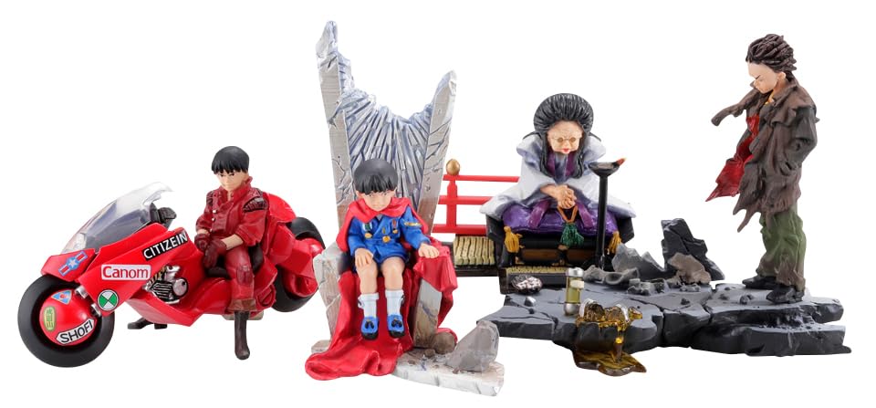 Kaiyodo miniQ AKIRA in Complete Box of MQN041B PART.3 "AKIRA" (Rereleased 2025) Pre-painted Figures, 6,