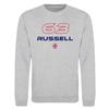 AWD Mens Russell Formula 1 Long-Sleeved Sweatshirt