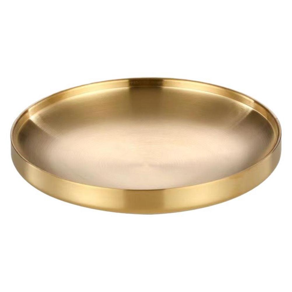 For Bedside Tables Elegant Serving Plate For Lively Parties Round Edges Wide Range Of Applications Drop Resistance