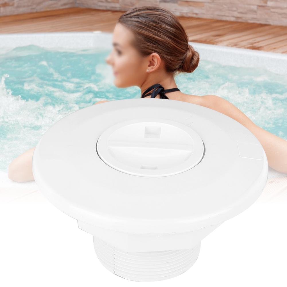 Pool Drain Fitting Connect, High Strength ABS Material Water Spout Draining Accessory Replacement for Swimming Pool   Ground Easy Maintenance