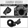 9L3Z-9927936-B Fuel Filler Housing Hinge Pocket Gas Cap Door Lid For Ford F150 F-150 2009 2010 2011 2012 2013 2014